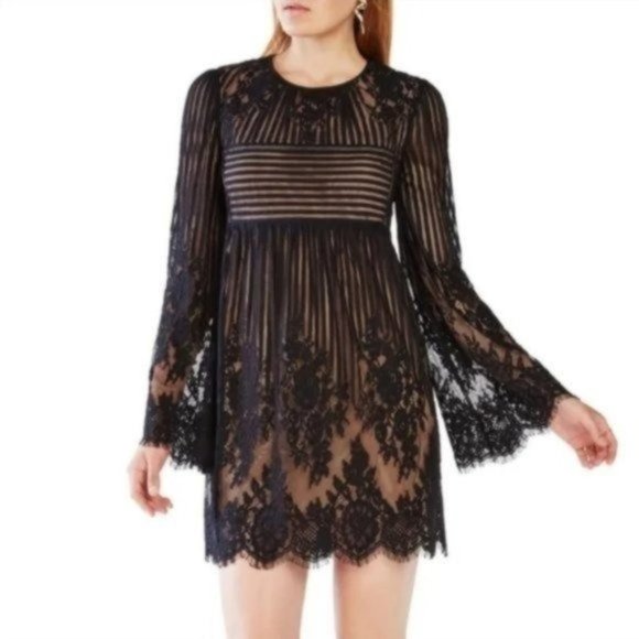 BCBGMaxAzria Dresses & Skirts - BCBGMAXAZRIA Luann Lace Babydoll Dress